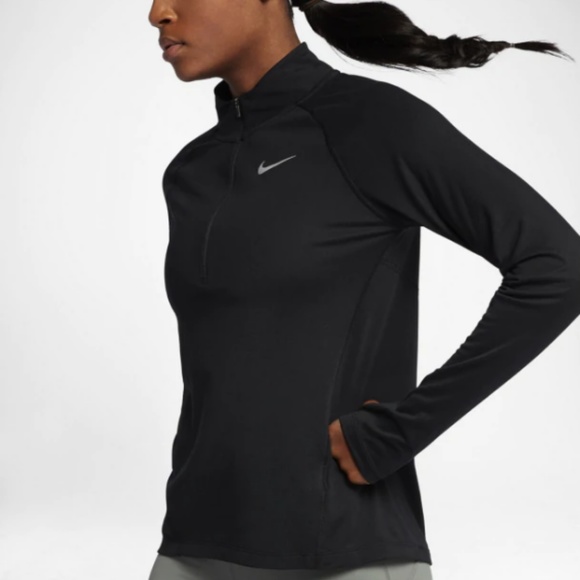 Nike Pro Running Long Sleeve Top - Picture 1 of 3